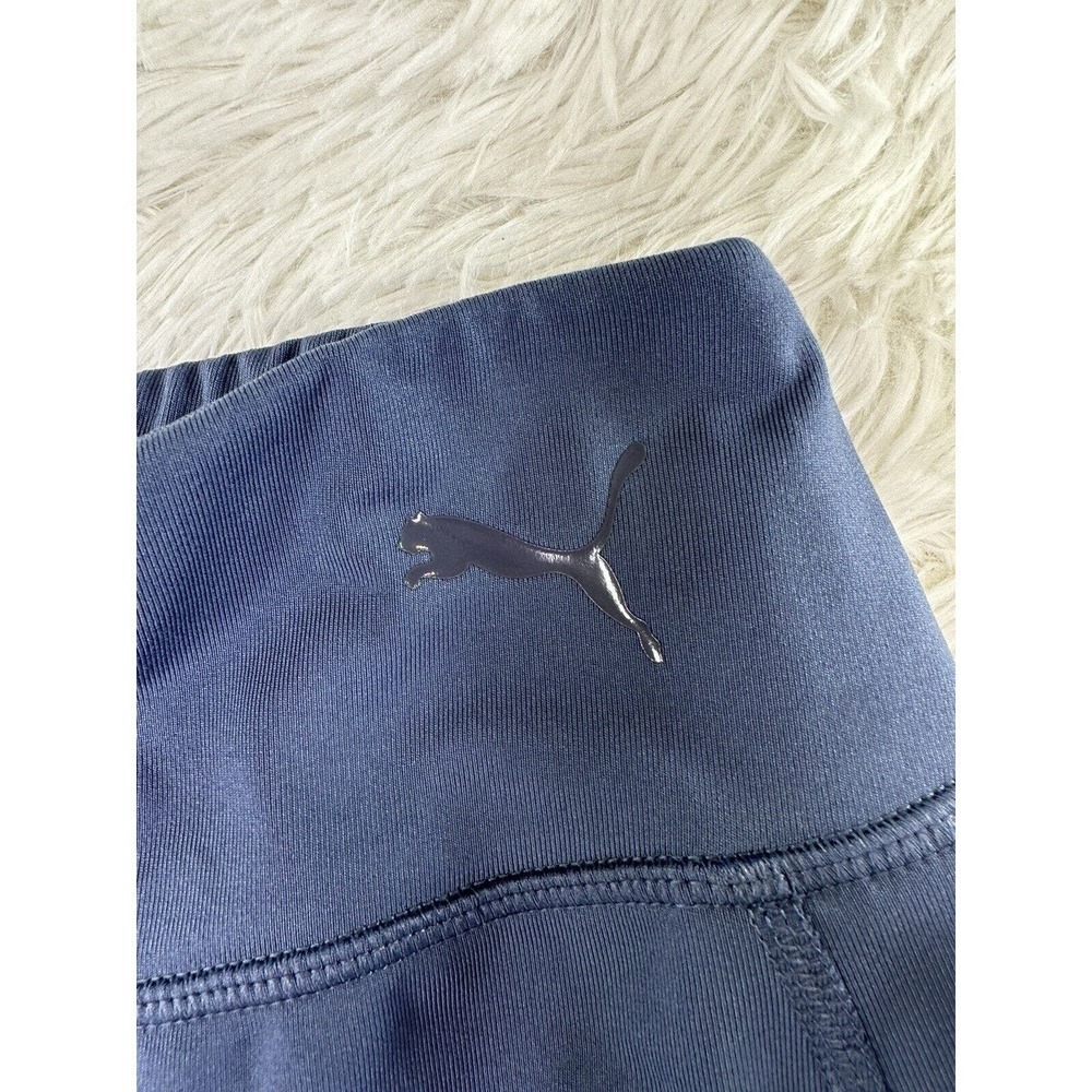 Puma‎ Blue Women’s Activewear Leggings Sport Gym Running Exercise Pants Size S - Picture 5 of 10
